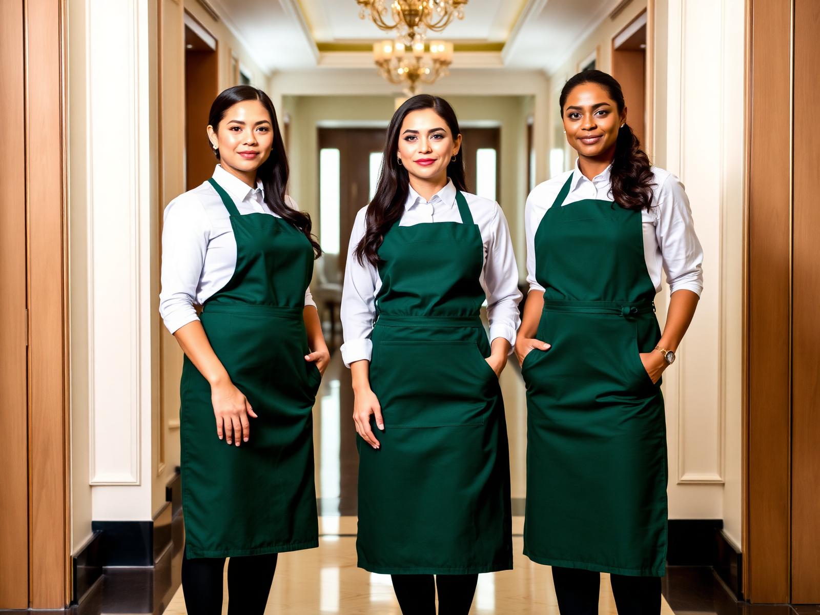 Maison Clean uniformed team